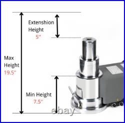 JR Air TOOLS Hydraulic Jack Pneumatic 35/25ton Heavy-Duty Truck Axle Jack