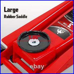Jack Boss Floor Jack 3Ton Fast Lift Service Steel Heavy Duty Hydraulic Car Jack