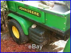 John Deere Pro Gator 2020 Gas Heavy Duty UTV 825 Hours Hydraulic Dump Bed Aux