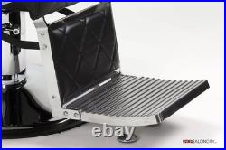 KIN Barber Chair Heavy Duty Hydraulic Recline Classic Barbershop