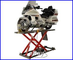 K&L Supply The New Mc655R Heavy Duty Hydraulic Motorcycle Lift 2000 Capacity