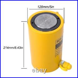 LABLT Heavy Duty 50T 6 Stroke Hydraulic Cylinder Jack Single Acting Solid Ram