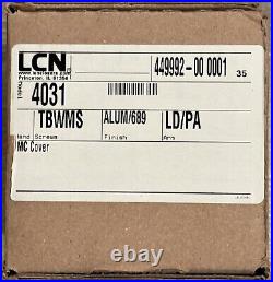 LCN 4031 LD/PA AL Door Closer, Heavy Duty, Hydraulic