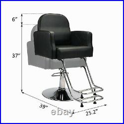 LOTOLE Heavy Duty Salon Chair Hydraulic Lift Barber Stylist Beauty Chair Hair