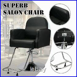 LOTOLE Heavy Duty Salon Chair Hydraulic Lift Barber Stylist Beauty Chair Hair