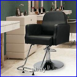 LOTOLE Heavy Duty Salon Chair Hydraulic Lift Barber Stylist Beauty Chair Hair