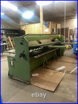 LVD Hydraulic Shear-Heavy Duty Metal Cutting Machine Used Working Condition