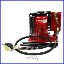 Low Profile 20 Ton Manual Air Hydraulic Bottle Jack 40,000lb HEAVY DUTY Truck RV