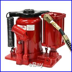 Low Profile 20 Ton Manual Air Hydraulic Bottle Jack 40,000lb HEAVY DUTY Truck RV