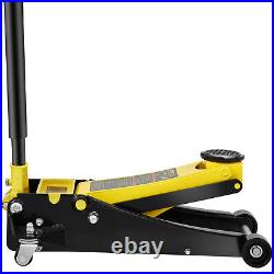 Low Profile Floor Jack 3 Ton Heavy-Duty Steel Dual Piston Hydraulic Pump