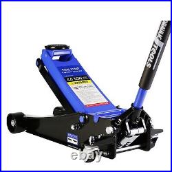 Low Profile Floor Jack Heavy-duty Steel Single Piston Hydraulic Pump