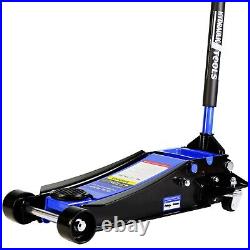 Low Profile Floor Jack Heavy-duty Steel Single Piston Hydraulic Pump