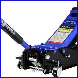 Low Profile Floor Jack Heavy-duty Steel Single Piston Hydraulic Pump
