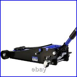Low Profile Floor Jack Heavy-duty Steel Single Piston Hydraulic Pump
