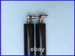 Lowrider Hydraulics 6 black cylinders, lock-in screw, heavy duty, & elbows, new