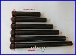 Lowrider Hydraulics 6 black cylinders, lock-in screw, heavy duty, & elbows, new