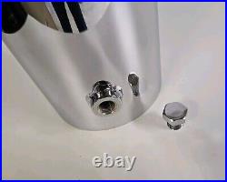 Lowrider Hydraulics Piston Steel Tank Raw 11.5 Dom 1/4 Thick Heavy Duty Chrome