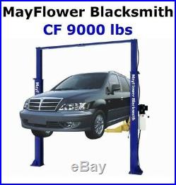 Mayflower Blacksmith Heavy Duty Clear Floor Two Post Lift Car lift CF 9000 lbs