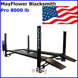 Mayflower Blacksmith Heavy Duty Four Post Lift Car lift Storage Service Pro 8000
