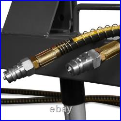 MechMaxx 2-Ton Capacity Heavy-Duty Hydraulic Dump Cart Trailer With Tail Light