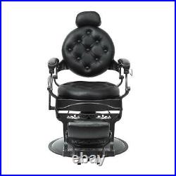Metal Vintage Heavy Duty Recline Barber Chair Salon Beauty All Purpose Equipment