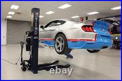 Mobilman 6,000 Lbs Capacity Portable Single-post Pallet Jack Style Auto Car Lift