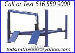 NEW 14K 14,000 LB Heavy Duty Four Post Alignment Lift, Chain Driven