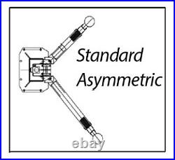 NEW Launch ALI 10,000 lb. Symmetric 2 Two Post Auto Lift with FREE Truck Adapters