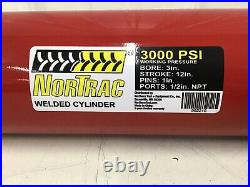 NORTRAC Heavy-Duty Welded Hydraulic Cylinder 3,000 PSI