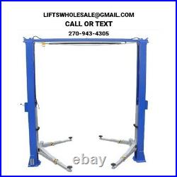 New 11,000 lbs. 2-Post Auto Lift-Clearfloor Direct Drive with Bi-Symmetric Arms