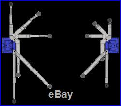 New 11,000 lbs. 2-Post Auto Lift-Clearfloor Direct Drive with Bi-Symmetric Arms