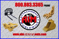 New 18 x 50 Heavy Duty Hydraulic Thumb for Hitachi Excavators