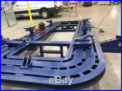 New 22 Feet Auto Body Frame Machine With Tools Cart And Tool And Clamps