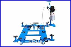 New 60 High Titan 6,000 lbs. Mid-Rise Scissor Lift withFree Truck Adapters 110V