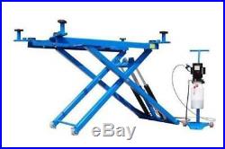 New 60 High Titan 6,000 lbs. Mid-Rise Scissor Lift withFree Truck Adapters 110V