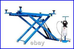 New 60 High Titan 6,000 lbs. Mid-Rise Scissor Lift with Free Adapters 110V