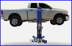 New 6,000 lbs. Mobile, Low Profile, Single-Column Automotive Lift