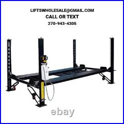 New 8,000 lbs. XLT 4-Post Parking/Storage Auto Lift 15 Longer & 10 Taller