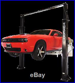 New 9,000 lbs. 9K Tuxedo 2-Post Auto Lift- Asymmetric with FREE truck Adapters