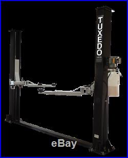 New 9,000 lbs. 9K Tuxedo 2-Post Auto Lift Symmetric with FREE truck adapters