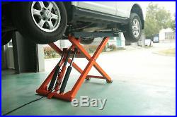 New APlusLift 6,600LB 51 Auto Scissor Lift Car Hoist with FREE Truck Adapters