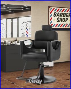 New Black All Purpose Recline Heavy Duty Hydraulic Barber Chair Salon Beauty Spa