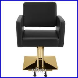 New Black+Gold Heavy Duty Hydraulic Barber Chair Salon Hair Dresser Spa Beauty New Black+Gold Heavy Duty Hydraulic Barber Chair Salon Hair Dresser Spa Beauty