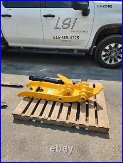 New Heavy Duty Hydraulic 12 x 48 Thumb 6-12 TON Excavator CAT 312 CX160 Case