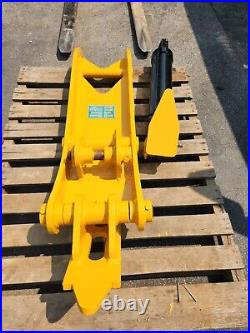 New Heavy Duty Hydraulic 12 x 48 Thumb 6-12 TON Excavator CAT 312 CX160 Case