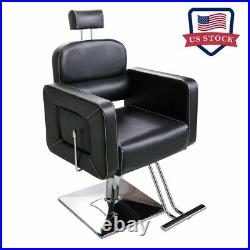 New Hydraulic Barber Chair Heavy Duty Styling Salon Beauty Shampoo Spa Equipment