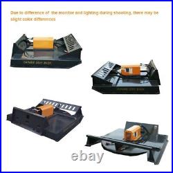 New Landhonor 72'' Skid Steer Brush Cutter Attachment Mower Heavy Duty Hydraulic