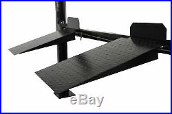 New Pro Lift 8000 LB 4-Post Larger XLT Storage Lift withCasters & Trays