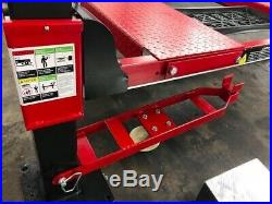 New Triumph 9000lbs. 4-Post Parking Lift Ramps Jack Tray Drip Trays Caster Kit