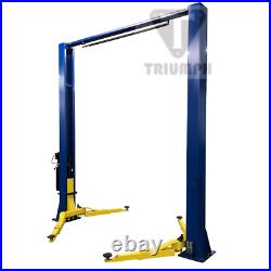 New Triumph 9,000 lbs. 2-Post Auto Lift Overhead Model Asymmetric Arms 220V